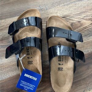 NWT Birkenstock’s size 38 black